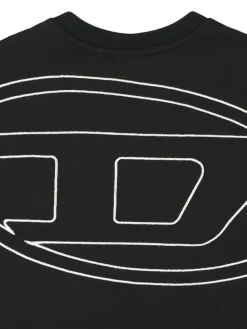 T-shirt in jersey di cotone con ricamo
