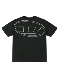 T-shirt in jersey di cotone con ricamo