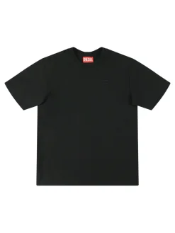 T-shirt in jersey di cotone con ricamo