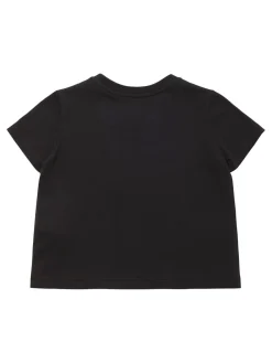 T-shirt in jersey di cotone con decorazioni