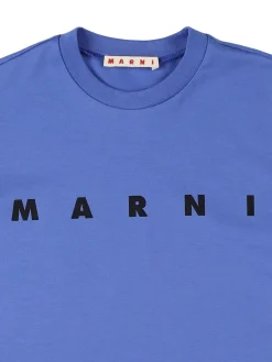 T-shirt in jersey di cotone stampato