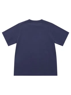 T-shirt in jersey di cotone stampato
