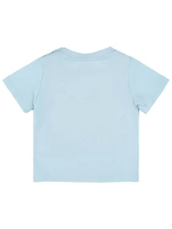 T-shirt in jersey di cotone stampato