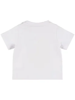 T-shirt in jersey di cotone stampato