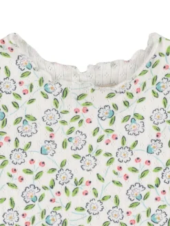 T-shirt in jersey di cotone stampato