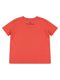 T-shirt in jersey di cotone stampato