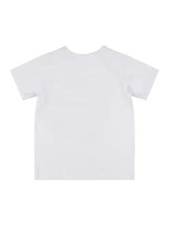 T-shirt in jersey di cotone stampato