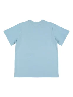 T-shirt in jersey di cotone stampato