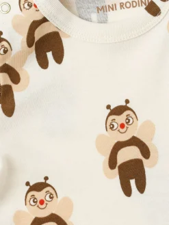T-shirt in jersey di cotone stampato