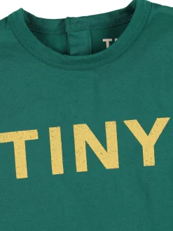 T-shirt in jersey di cotone stampato