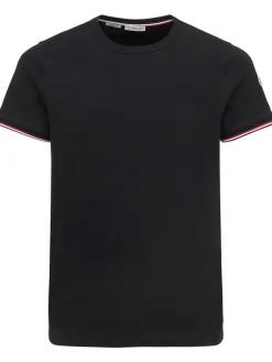 T-shirt in jersey di cotone stretch