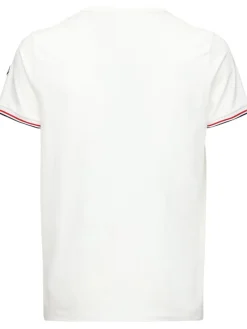 T-shirt in jersey di cotone stretch