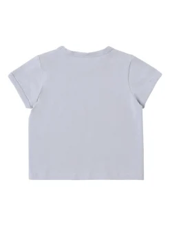 T-shirt in jersey di misto cotone con stampa
