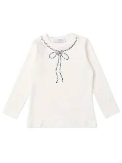 T-shirt in jersey di misto cotone con stampa
