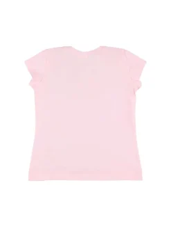 T-shirt in jersey stampata