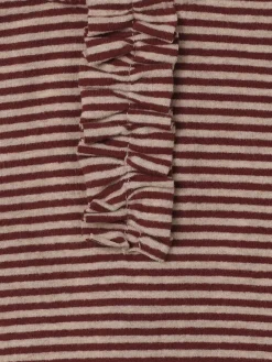 T-shirt in misto cotone a righe