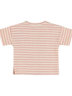 T-shirt in misto cotone a righe