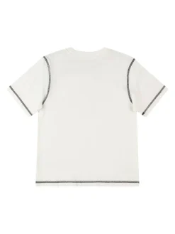 T-shirt in misto cotone con logo
