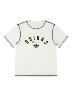 T-shirt in misto cotone con logo