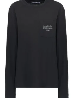T-shirt maniche lunghe Edden in misto cotone