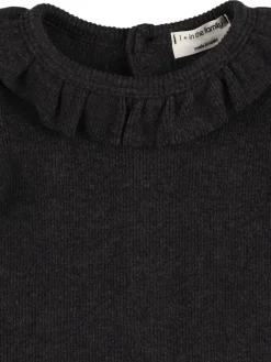 T-shirt maniche lunghe in jersey di misto cotone