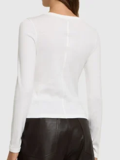 T-shirt Max Tee in cotone organico a costine