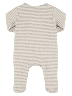 Tutina in misto cotone a righe