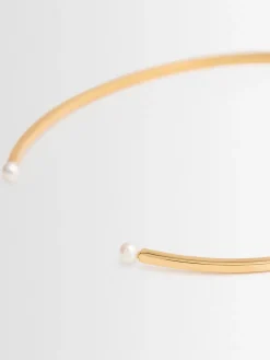 Twins pearls choker