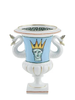 Vaso Nettuno in porcellana