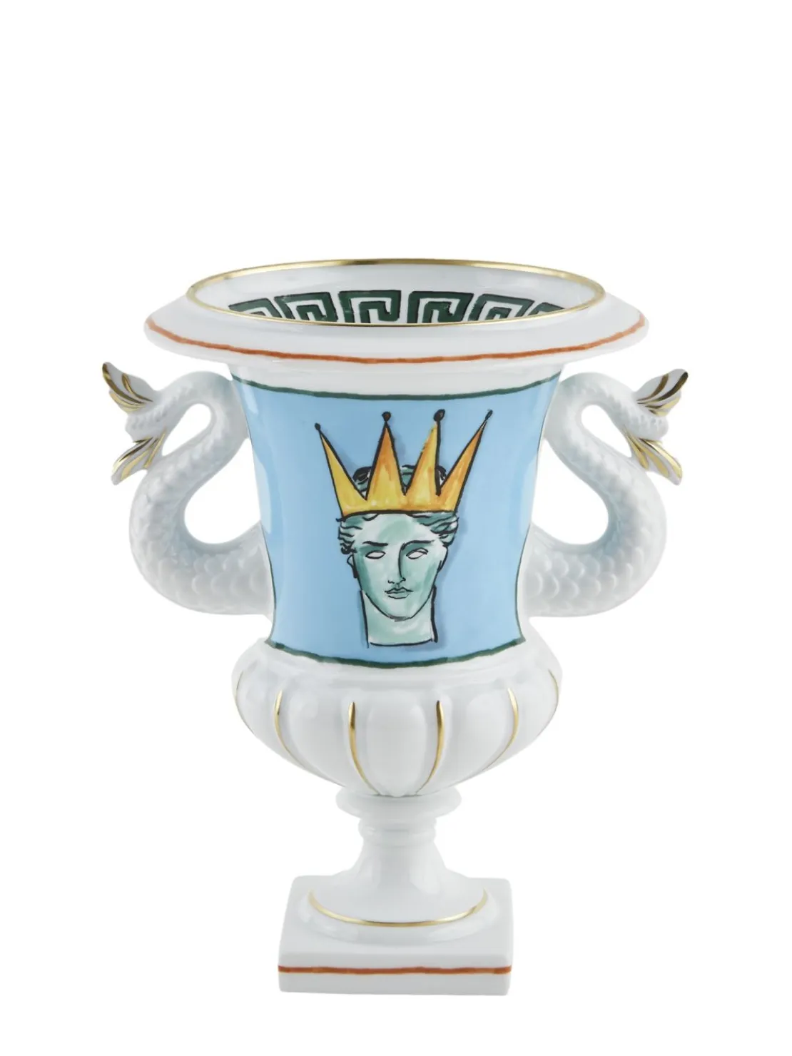 Vaso Nettuno in porcellana
