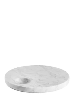 Vassoio Ellipse in marmo di Carrara