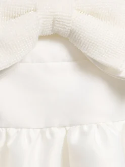 Vestito a fascia in taffetà