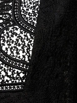 Vestito a maniche lunghe in pizzo