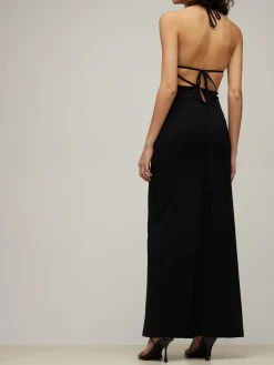 Vestito asimmetrico con cutout