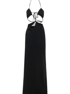 Vestito asimmetrico con cutout