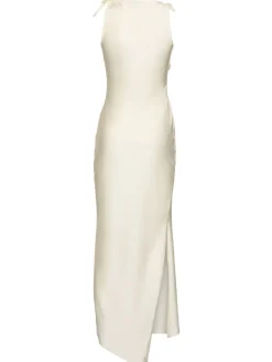 Vestito asimmetrico in jersey stretch