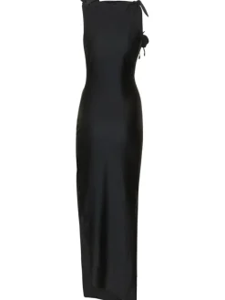 Vestito asimmetrico in jersey