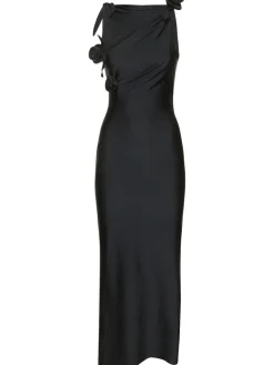 Vestito asimmetrico in jersey