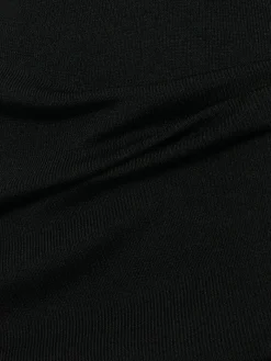 Vestito asimmetrico in maglia