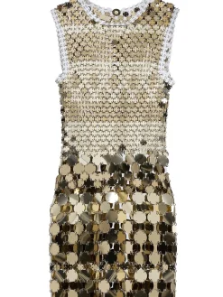 Vestito corto con paillettes
