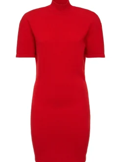 Vestito corto La Robe Maille Castagna in lana