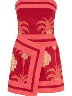 Vestito corto Raiz Ritual stampato