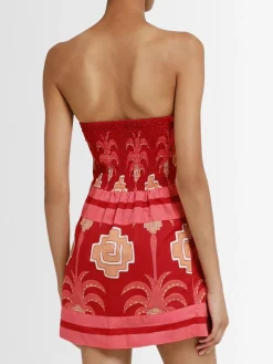 Vestito corto Raiz Ritual stampato