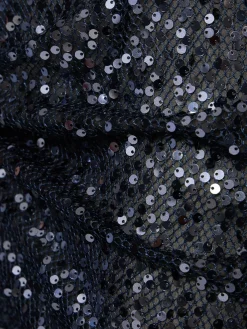 Vestito Eima con paillettes e schiena scoperta