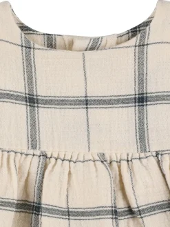 Vestito in cotone check
