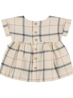 Vestito in cotone check