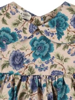 Vestito in cotone stampato
