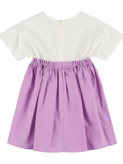 Vestito in cotone stampato