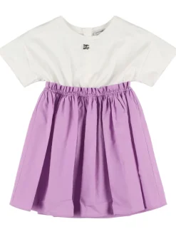 Vestito in cotone stampato