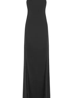 Vestito in crepe senza spallini Angelique